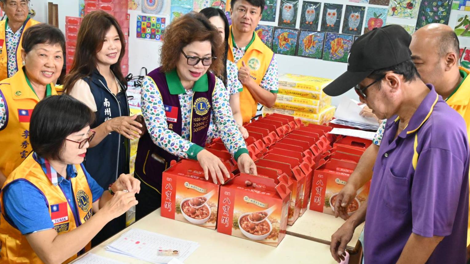 823水災南州地區捐贈物資活動