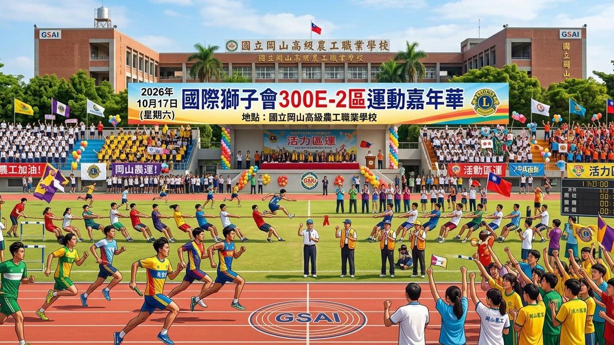 2026年10月 17日區運動嘉年華-國立岡山高級農工職業學校
